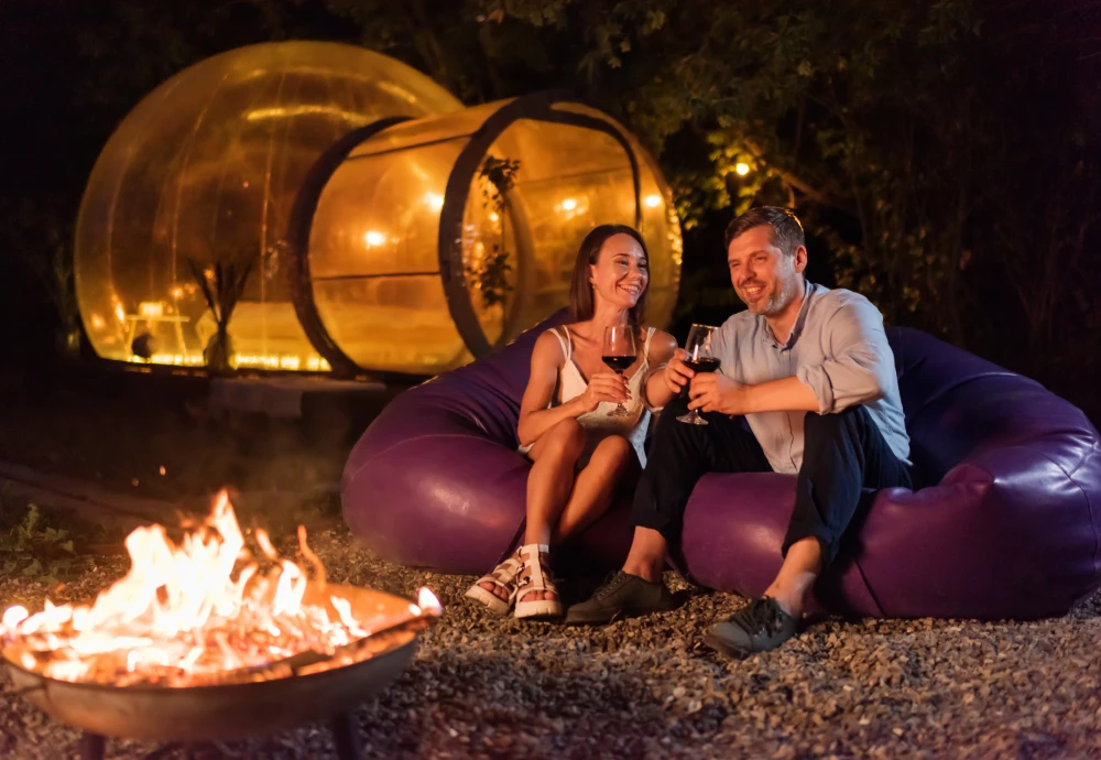 bubble crystal tent