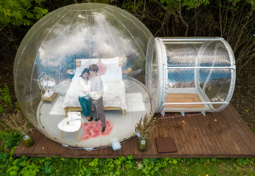 cosy bubble tent